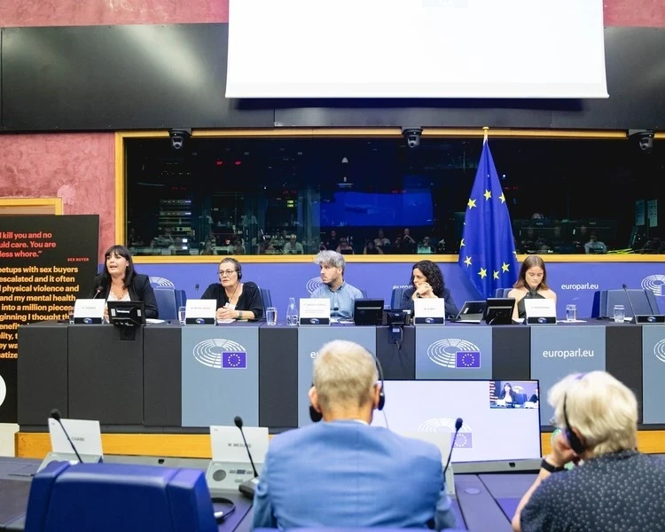 Survivors prostitution European Union parliament